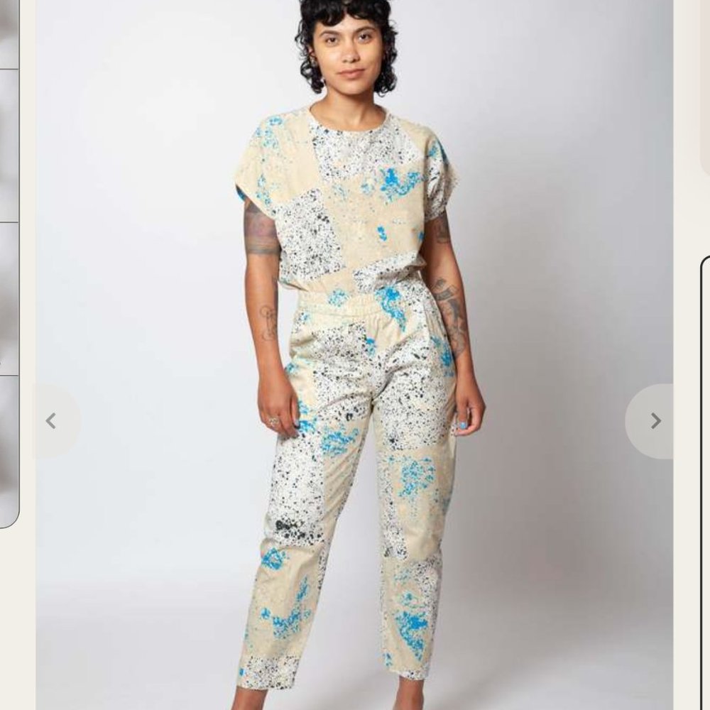 Gravel + Gold 'Volta' pants in "terrasse"